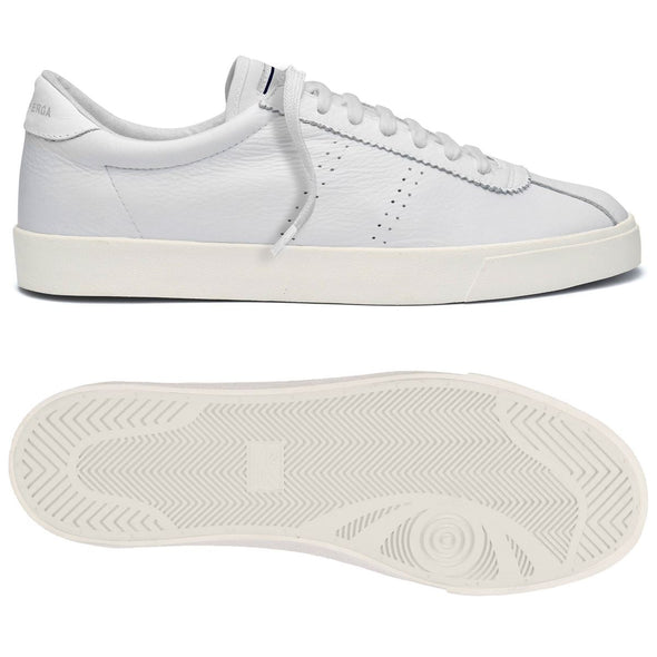 2843 CLUB S COMFORT LEATHER AGB-WHITE-FAVORIO